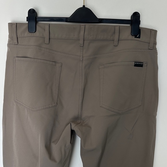 7 For All Mankind Tan skinny tapered Chinos 38 - Picture 5 of 8